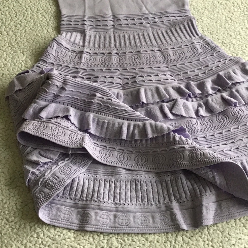 Shoshanna Sofie frill sleeve knit dress XS - Picture 8 of 14